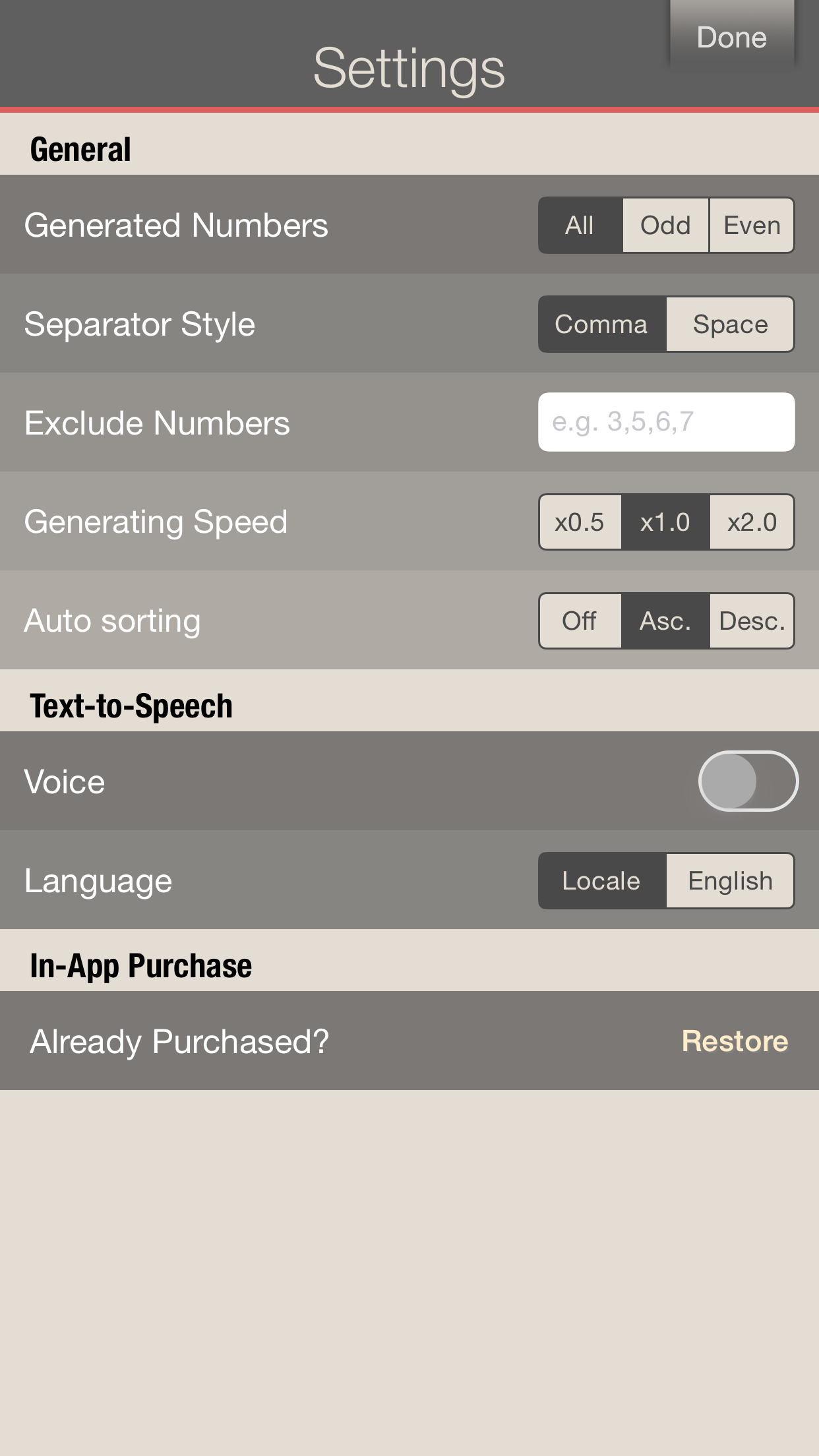 The Random Number Generator+