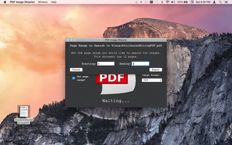 PDF Image Xtractor