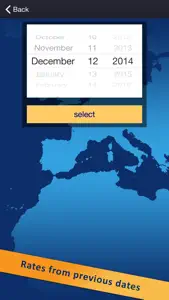 classic currency converter (foreign exchange rates) screenshot #5 for iPhone