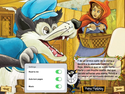 Red Little Riding Hood Interactive Fairy Tale screenshot 4