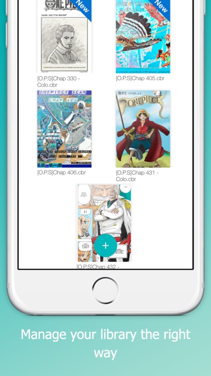 Manga Library, The FREE Manga and Comics Reader: Import your CBZ, ZIP, PDF, RAR, CBR files.