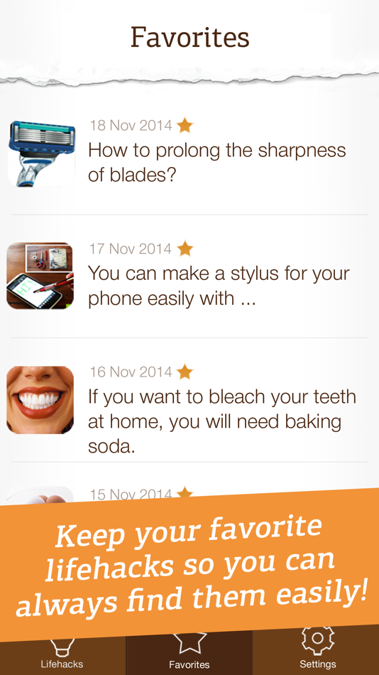 #4. Life Hacks - useful tips and tricks (iOS) Podle: Maxim Radchenko