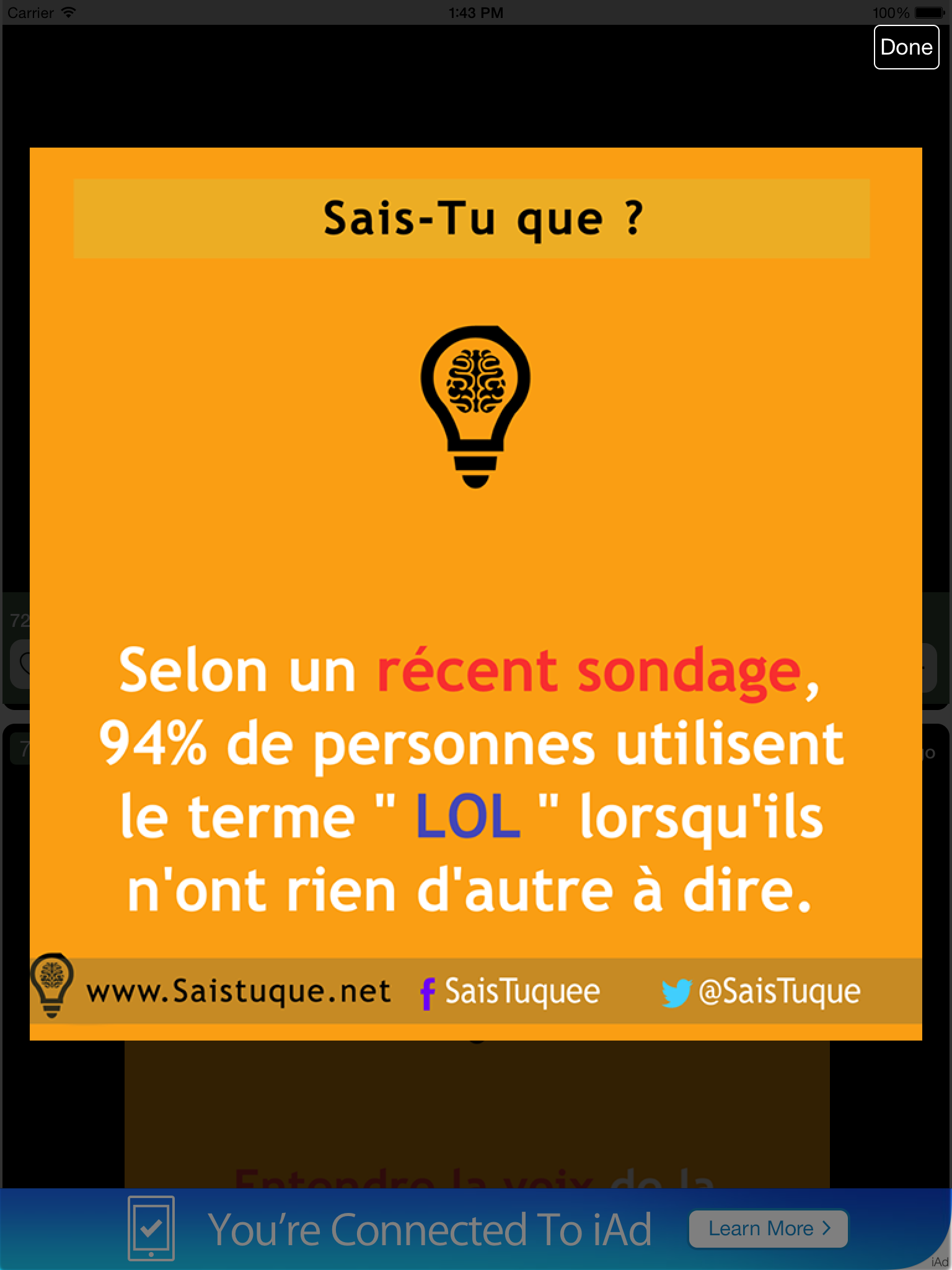 Sais Tu Que? screenshot 6