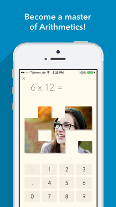 Mental Math - Arithmetic Quiz screenshot 1