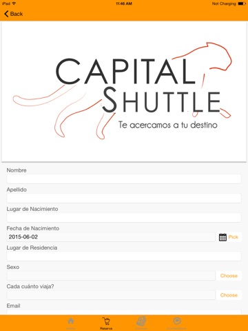 Capital Shuttle for iPad screenshot 4