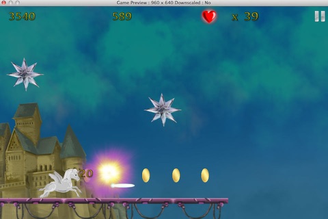 Silver Unicorn Apocalypse Wars - My Epic Dragons Castle Attack Story screenshot 4