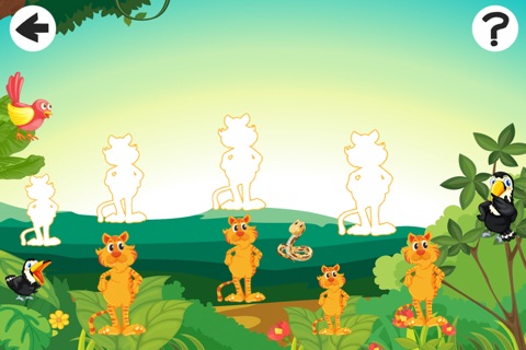 A Crazy Jungle Experience Kid-s Game-s with Teach-ing and Play-ing Task-s screenshot 3