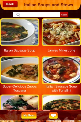 Italian Food Recipes Cook Special Italian Meal screenshot 2