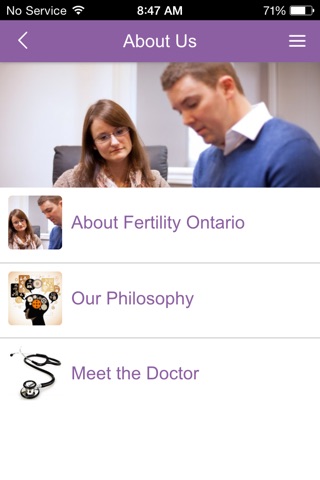 My Fertility Ontario screenshot 2