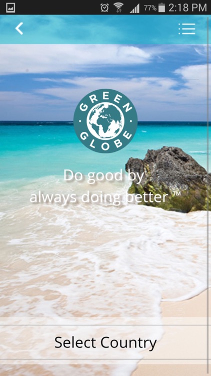 Green Globe - Certified Sustainbility