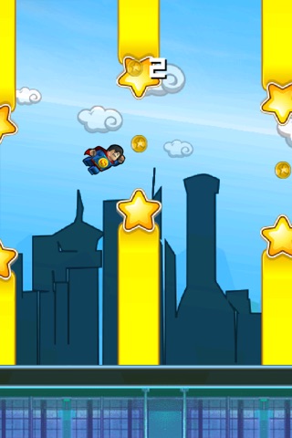 The Flappy All-Star Heroes of Justice- An Adventure in Metropolis! screenshot 2