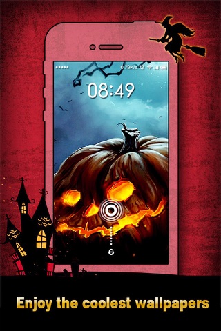 Halloween Wallpapers & Backgrounds Pro - Home Screen Maker with Pumpkin, Scary, Ghost Images screenshot 3