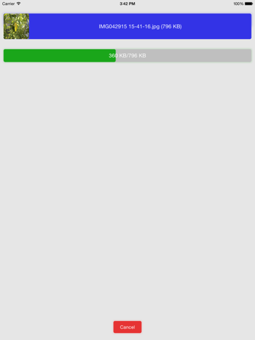 Screenshot #6 pour Resumable File Transfer by Cometdocs