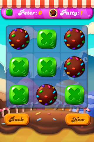 Candy Tic Tac Toe screenshot 2