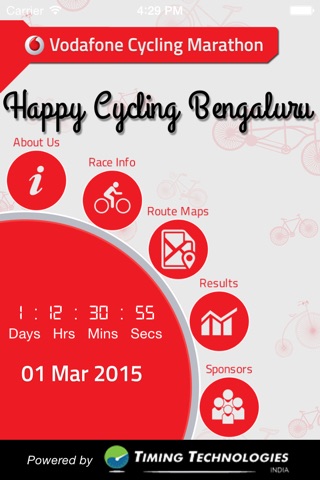 Vodafone Cycling Marathon screenshot 2