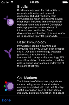 Game screenshot BioLegend Areas of Biology apk