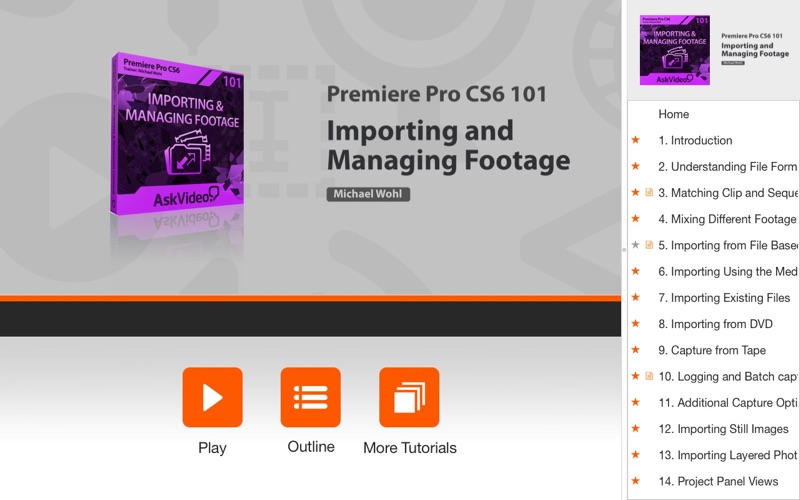 How to cancel & delete av for premiere pro cs6 101 - importing and managing footage 4