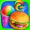 Circus Snacks! Make Frozen Snow Cone, Yummy Hamburger & Sweet Lollipop at Spring Carnival