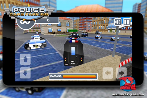 Police Cars Parking screenshot 2