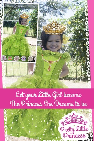 Little Princess Dress Up Party Photo Booth screenshot 2