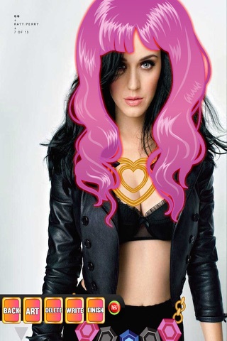 Katy's Fashion - Celebrity Makeover Photo Booth Free screenshot 3
