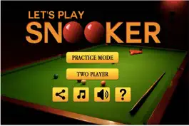 Game screenshot Lets Play Snooker 3D Free mod apk