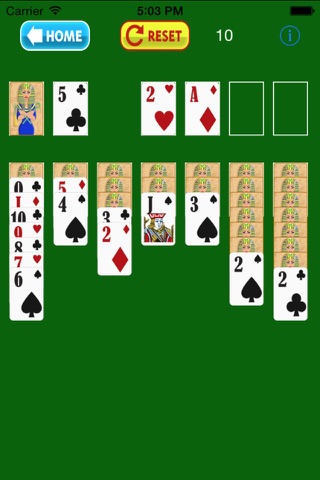 Cleopatra Pharaohs Solitaire Live Fun Pyramid! screenshot 3