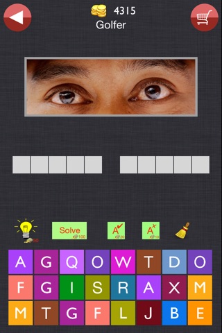 Celeb Eyes Quiz -  Guess who's the Celebrity Icon Photo Trivia IQ Test screenshot 3