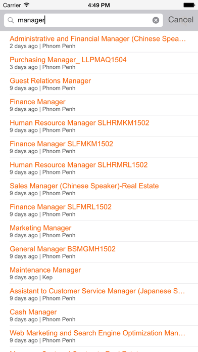 How to cancel & delete Top Job Cambodia from iphone & ipad 3