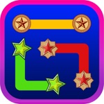 A Puzzle Game to Match   Connect - Draw Line  between Same Pairs of Star