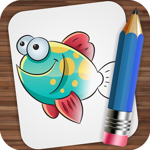 Drawing Sea Animals iOS App