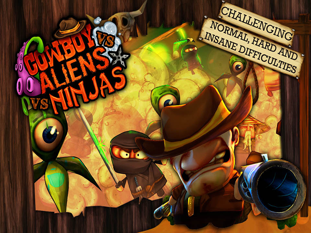 Cowboy Vs Aliens Vs Ninjas