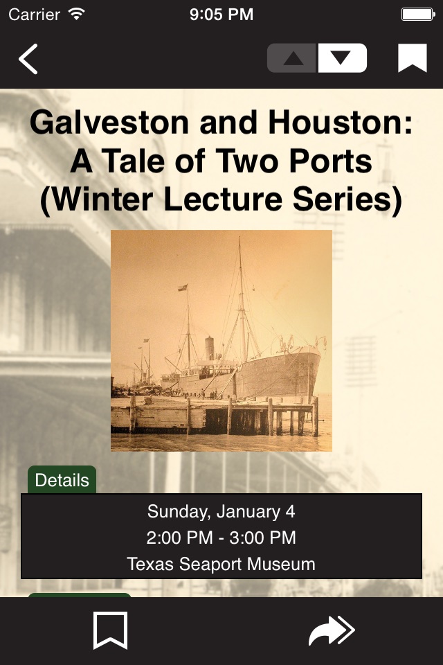 Galveston Historical Foundation Mobile App screenshot 2