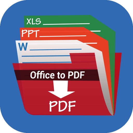 Office to PDF Free - Quick convert Word, Excel, PPT to PDF file icon