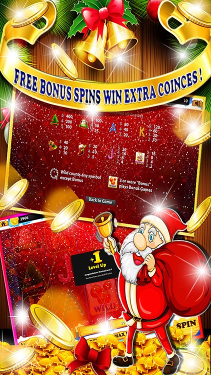 Christmas Party Slots - 777 Las Vegas Style Slot Machine