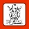 Kids Coloring Game For Lego Ninjago Version ( Unofficial Fan Apps )