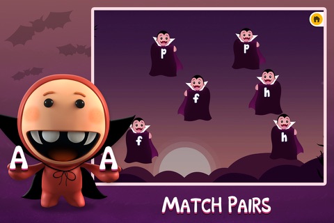 Learn to Read Series : Evil Dracula ABCD for Montessori FREE screenshot 2