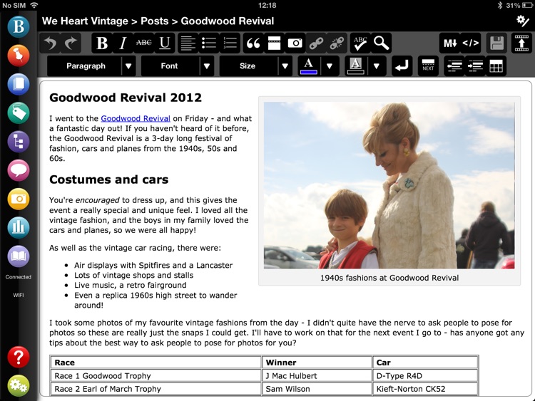 BlogPad Pro for WordPress & Blogger