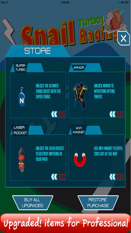 Snail Turbo Racing - Free Cool Speedway Cargame screenshot-4