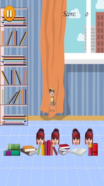 Jumping Teen Escape - Lazy Boy Avoiding Books (Free)