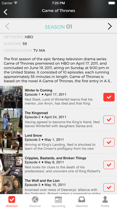 App screenshot