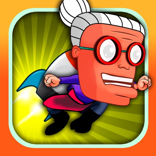 `Jet Pack Granny Freerunner Flying Most Addictive Escape iOS App