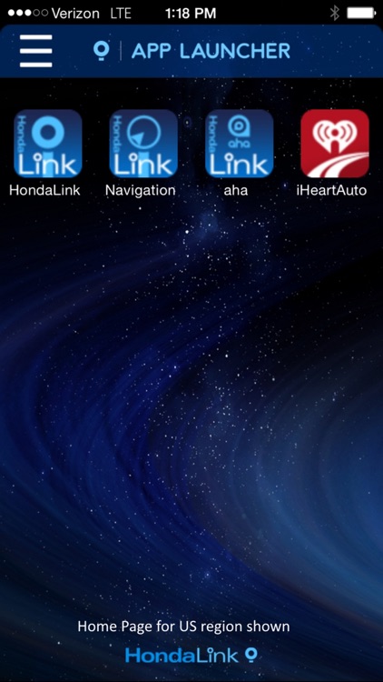 HondaLink App Launcher