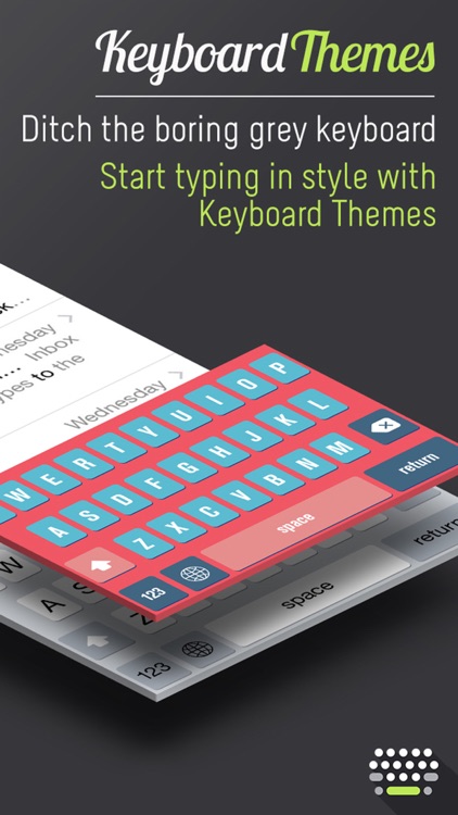 Keyboard Themes - Custom Color Keyboards & Font Style for iPhone & iPad (iOS 8 Edition) screenshot-4