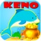 Keno Free Dolphin Fairy Tap Casino Bonus - Free Keno Multi Classic Saga Aquarium Mega Lucky Keno Game Bingo Eggs Edition HD