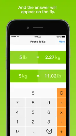 Game screenshot Pound To Kg, the fastest weight converter apk