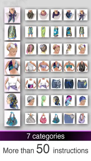 Скриншот Fashion & Style секреты как носить платок модно и стильно на iPhone 2