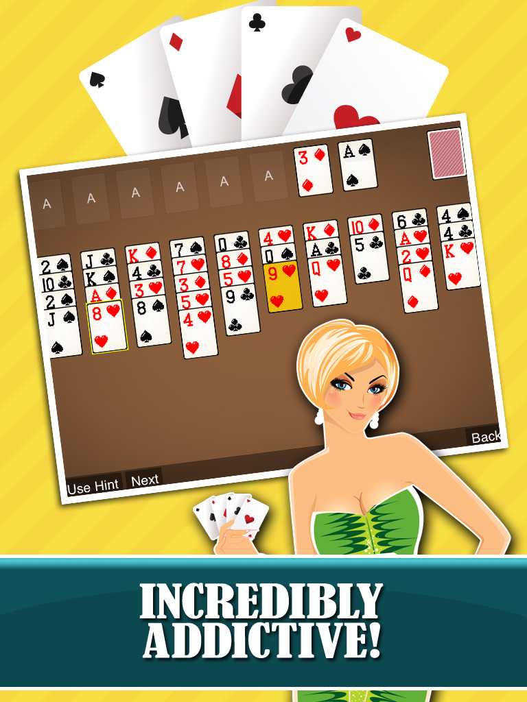 Forty Thieves Solitaire Free Card Game Classic Solitare Solo