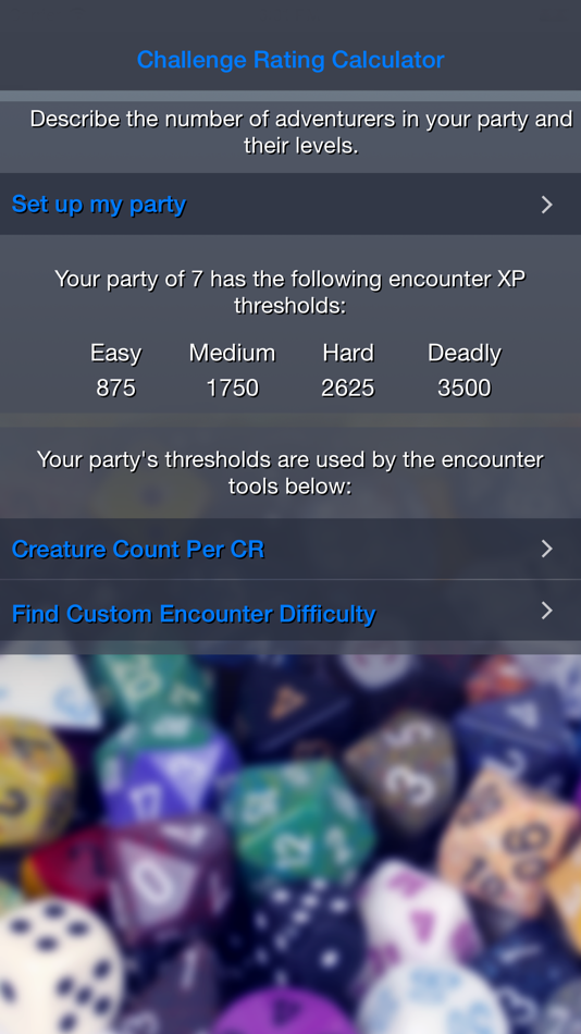 #2. Encounter Challenge Calc (iOS) By: Thomas Crocker