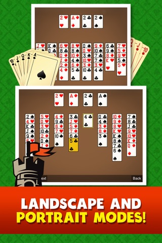 Beleaguered Solitaire Free Card Game Classic Solitare Solo screenshot 2